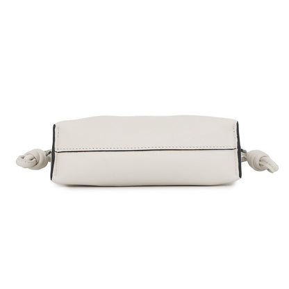 LOEWE Flamenco Shoulder Bag WhiteA411FC6X01 Leather