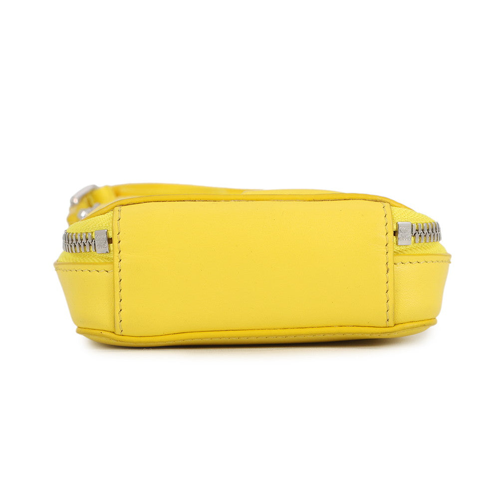 LOEWE Anagram Shoulder Bag YellowC565S59X01 Leather