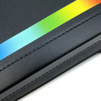 LOUIS VUITTON Soft Trunk Noir/Righe RainbowM30341 Taiga Leather