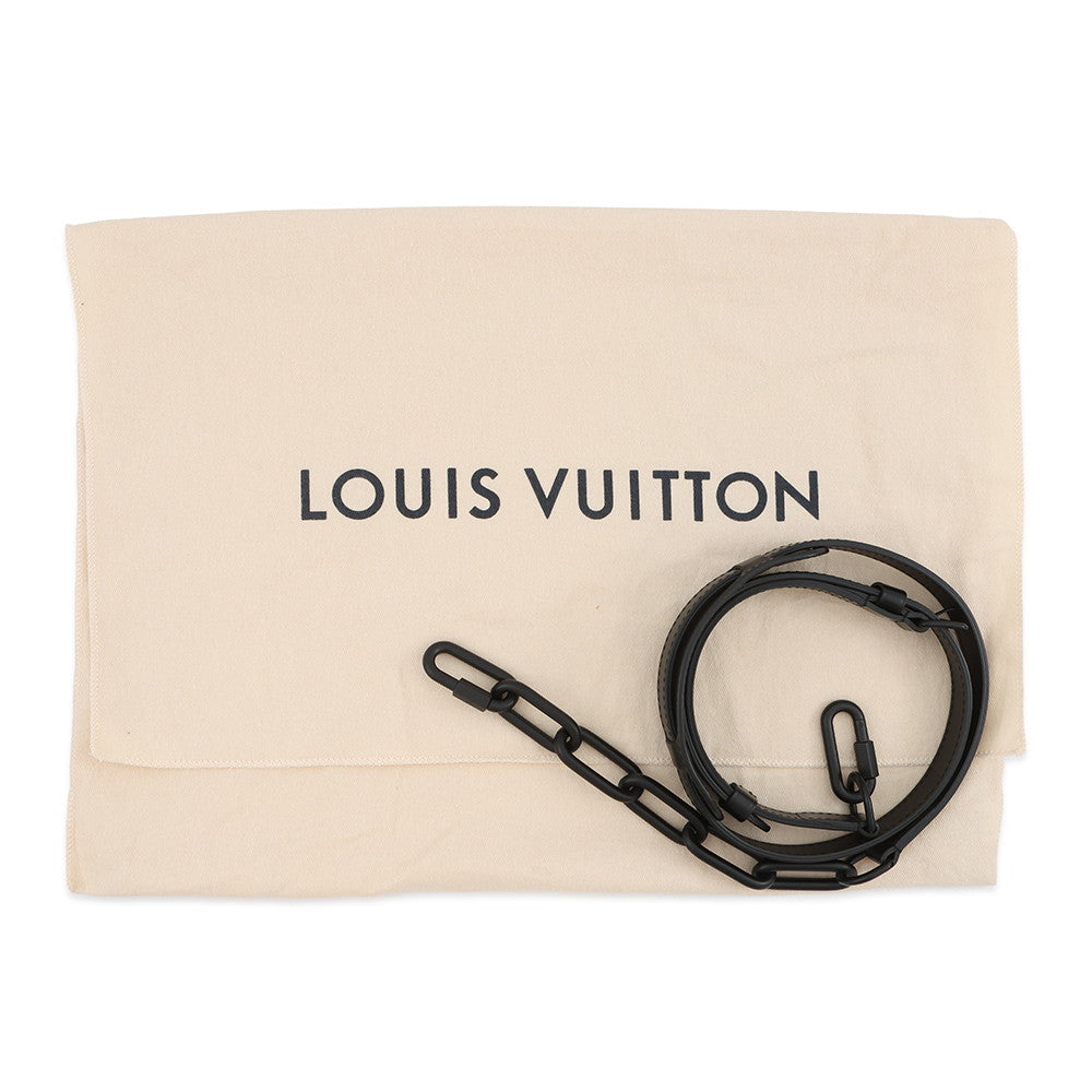 LOUIS VUITTON Soft Trunk Noir/Righe RainbowM30341 Taiga Leather