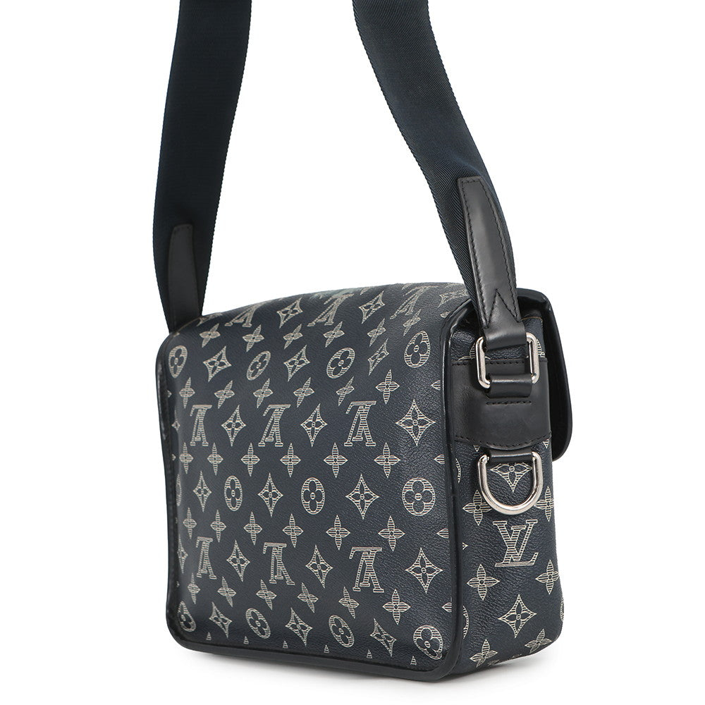 LOUIS VUITTON Messenger NavyM54248 Monogram・Savannah Chapman Brothers Size PM