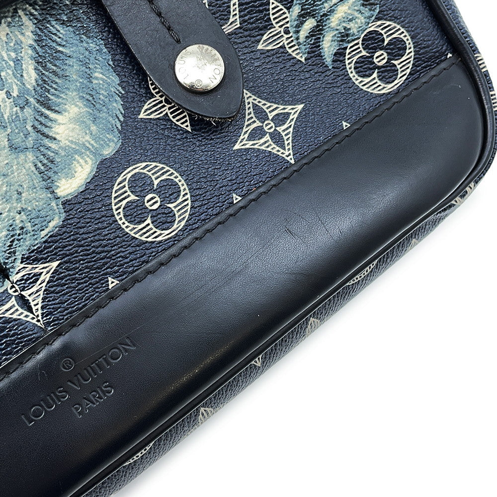 LOUIS VUITTON Messenger NavyM54248 Monogram・Savannah Chapman Brothers Size PM