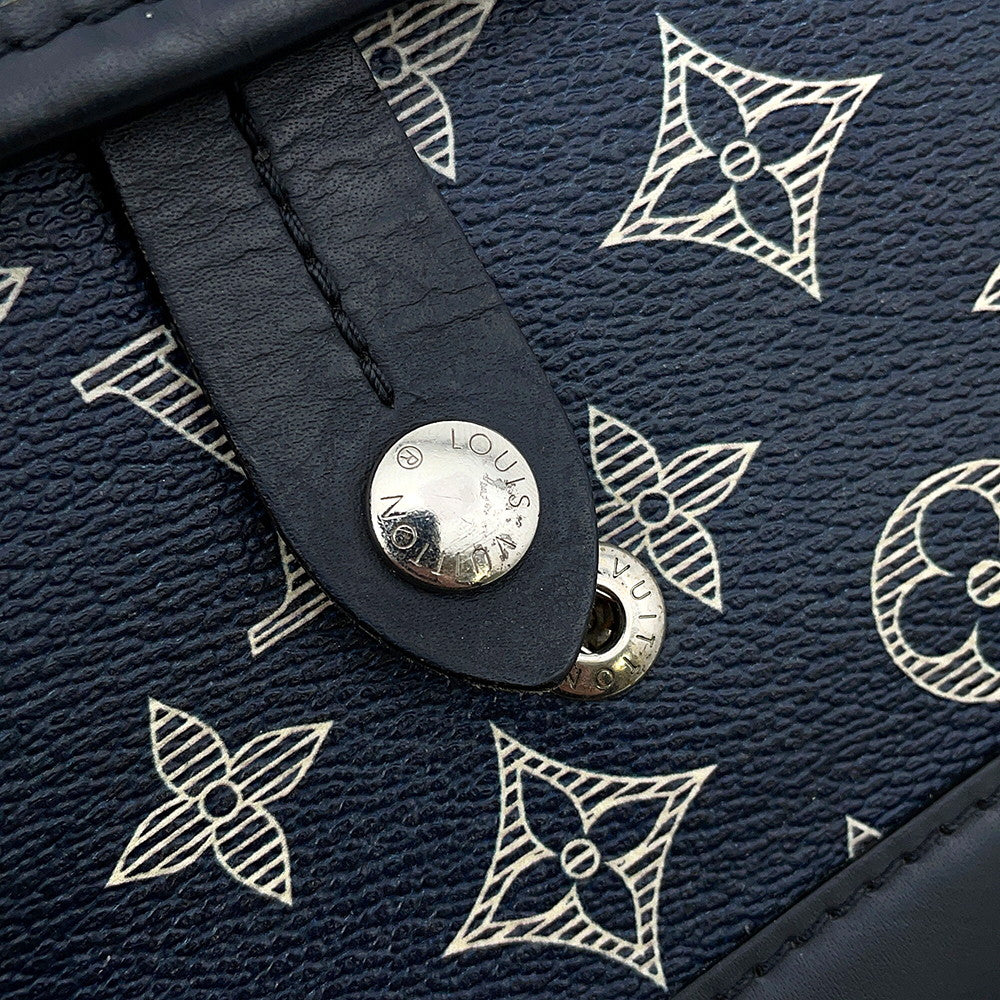 LOUIS VUITTON Messenger NavyM54248 Monogram・Savannah Chapman Brothers Size PM