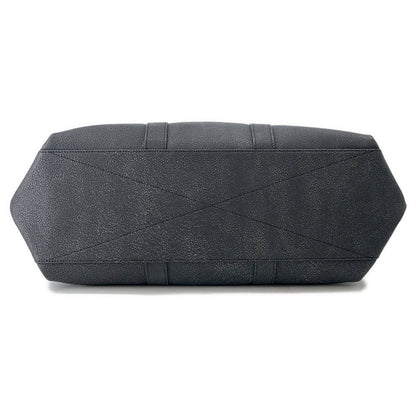 LOUIS VUITTON Trolley tote NoirM21371 Monogram・Pattern CowhideLeather