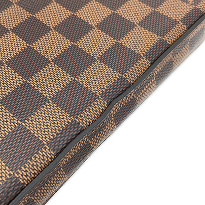 LOUIS VUITTON Felicie Pochette RedN40492 Damier Ebene Canvas