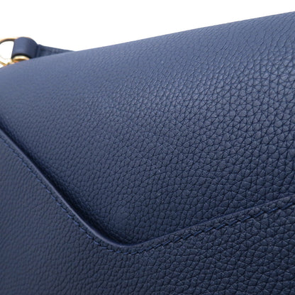 LOUIS VUITTON Double V Blue MarineM55022 Calf Leather Monogram