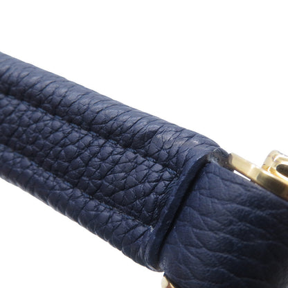 LOUIS VUITTON Double V Blue MarineM55022 Calf Leather Monogram