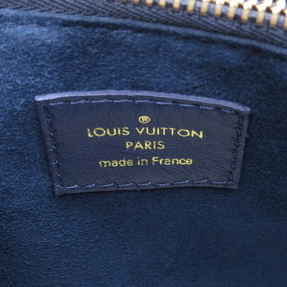 LOUIS VUITTON Double V Blue MarineM55022 Calf Leather Monogram