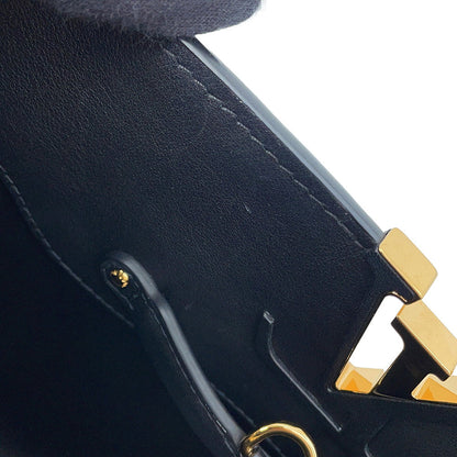 LOUIS VUITTON SINCE1854 Capucines BlackM57358 Calf Leather Size MM