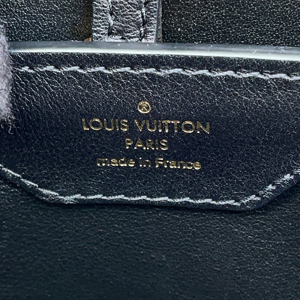 LOUIS VUITTON SINCE1854 Capucines BlackM57358 Calf Leather Size MM