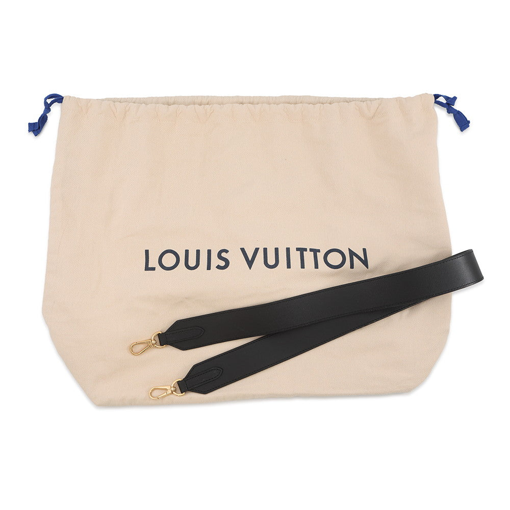LOUIS VUITTON SINCE1854 Capucines BlackM57358 Calf Leather Size MM