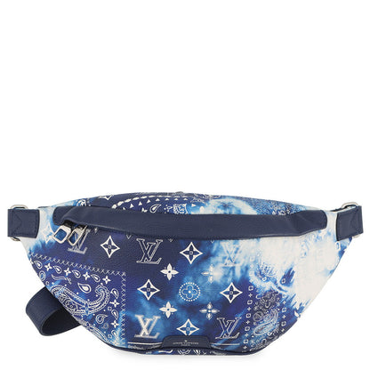 LOUIS VUITTON Discovery・Bumbag BlueM20587 Monogram・Bandana Size PM