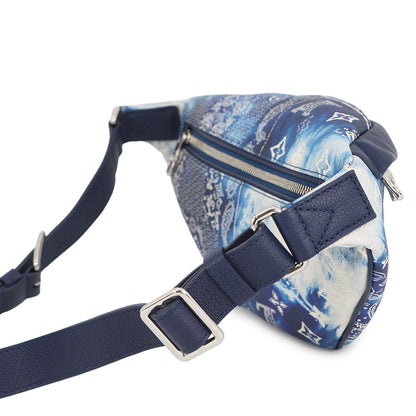 LOUIS VUITTON Discovery・Bumbag BlueM20587 Monogram・Bandana Size PM