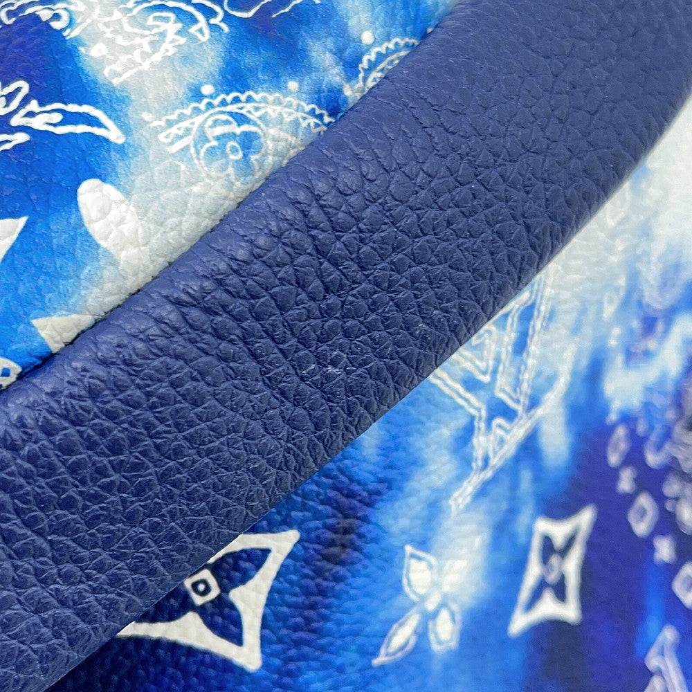 LOUIS VUITTON Discovery・Bumbag BlueM20587 Monogram・Bandana Size PM