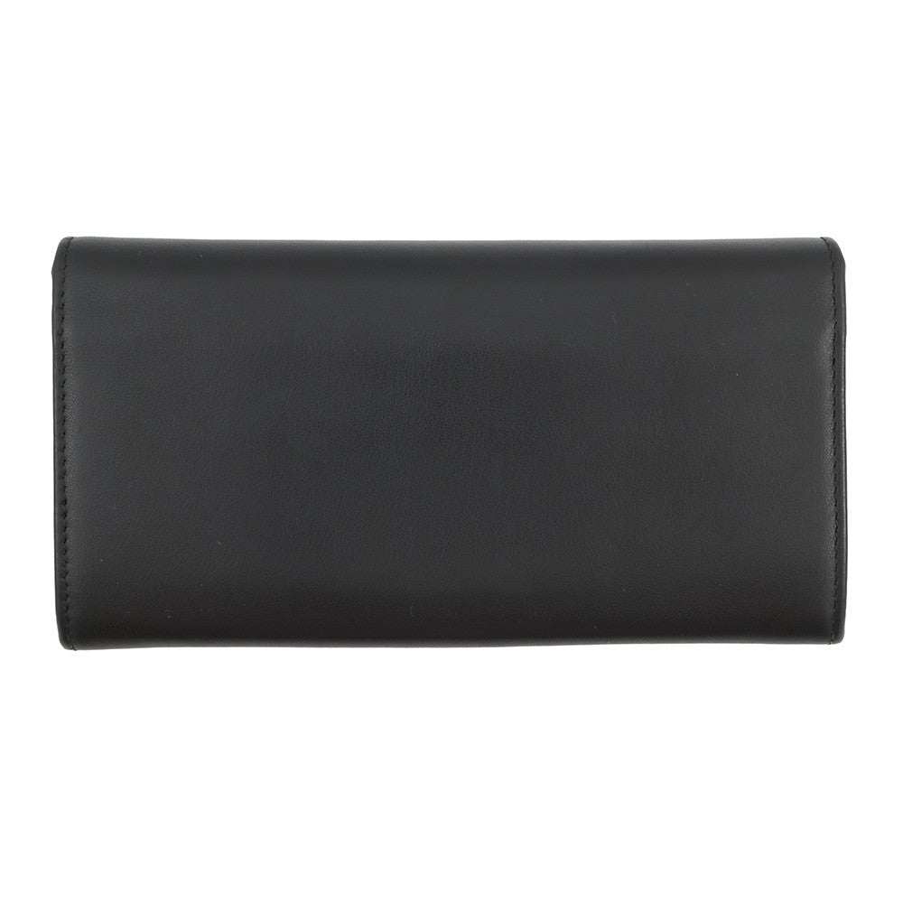BVLGARI BVLGARIBVLGARI Long Wallet Black284691 Leather