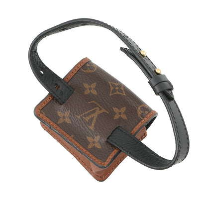 LOUIS VUITTON Bracelet Party Dauphine AirPods Case Brown/NoirM6786A Monogram ・Reverse