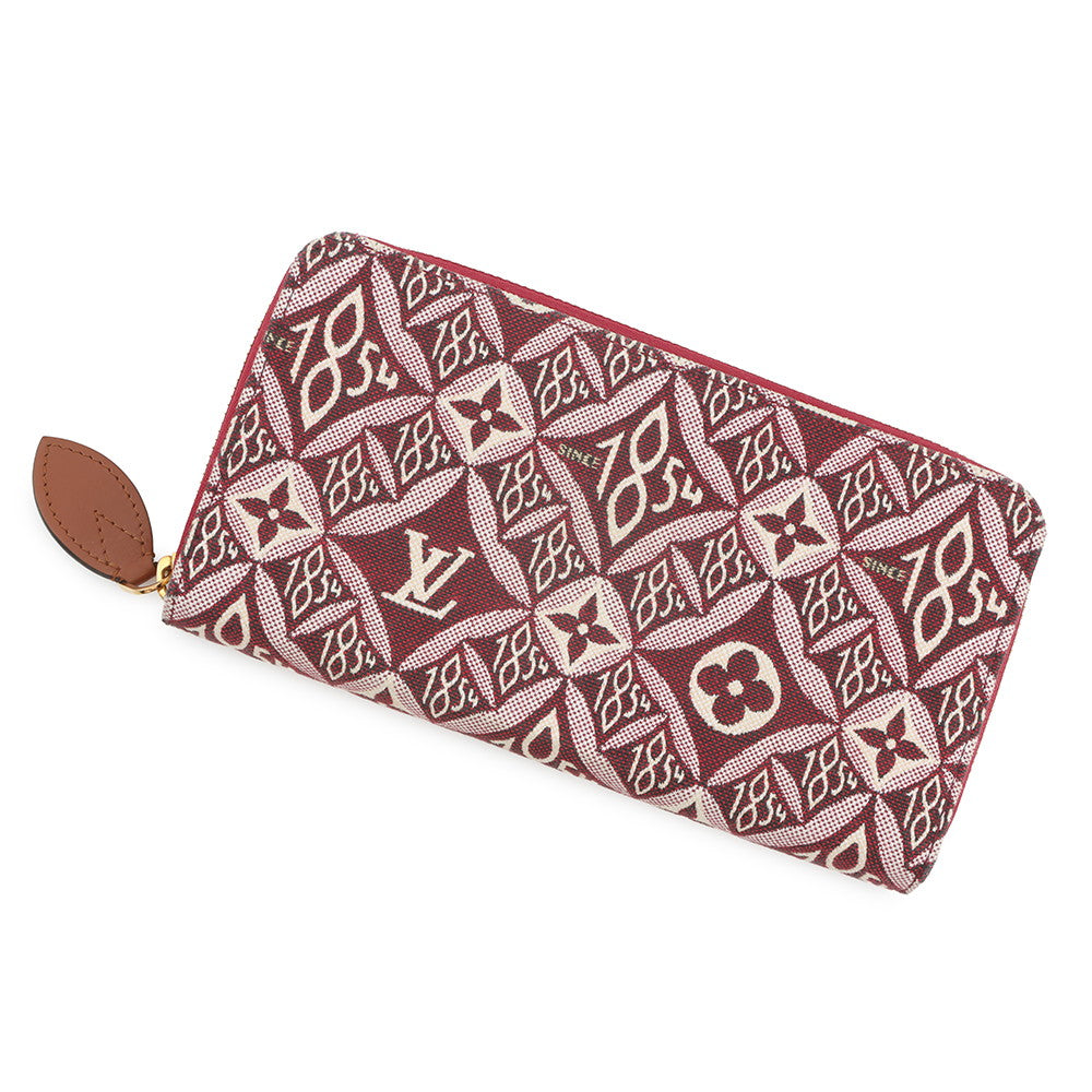 LOUIS VUITTON Zippy Wallet BordeauxM69994 Monogram / Jacquard / SINCE1854
