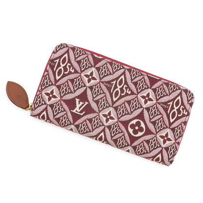 LOUIS VUITTON Zippy Wallet BordeauxM69994 Monogram / Jacquard / SINCE1854
