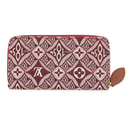 LOUIS VUITTON Zippy Wallet BordeauxM69994 Monogram / Jacquard / SINCE1854