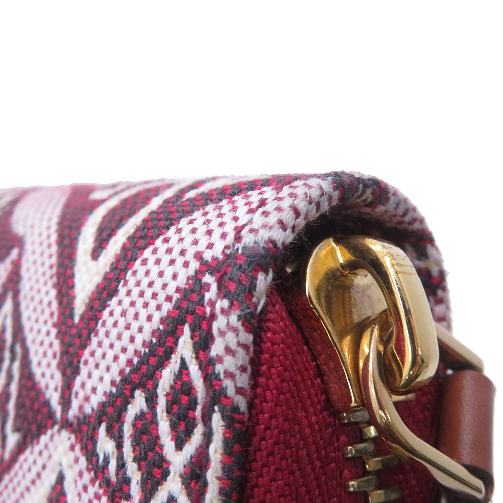 LOUIS VUITTON Zippy Wallet BordeauxM69994 Monogram / Jacquard / SINCE1854
