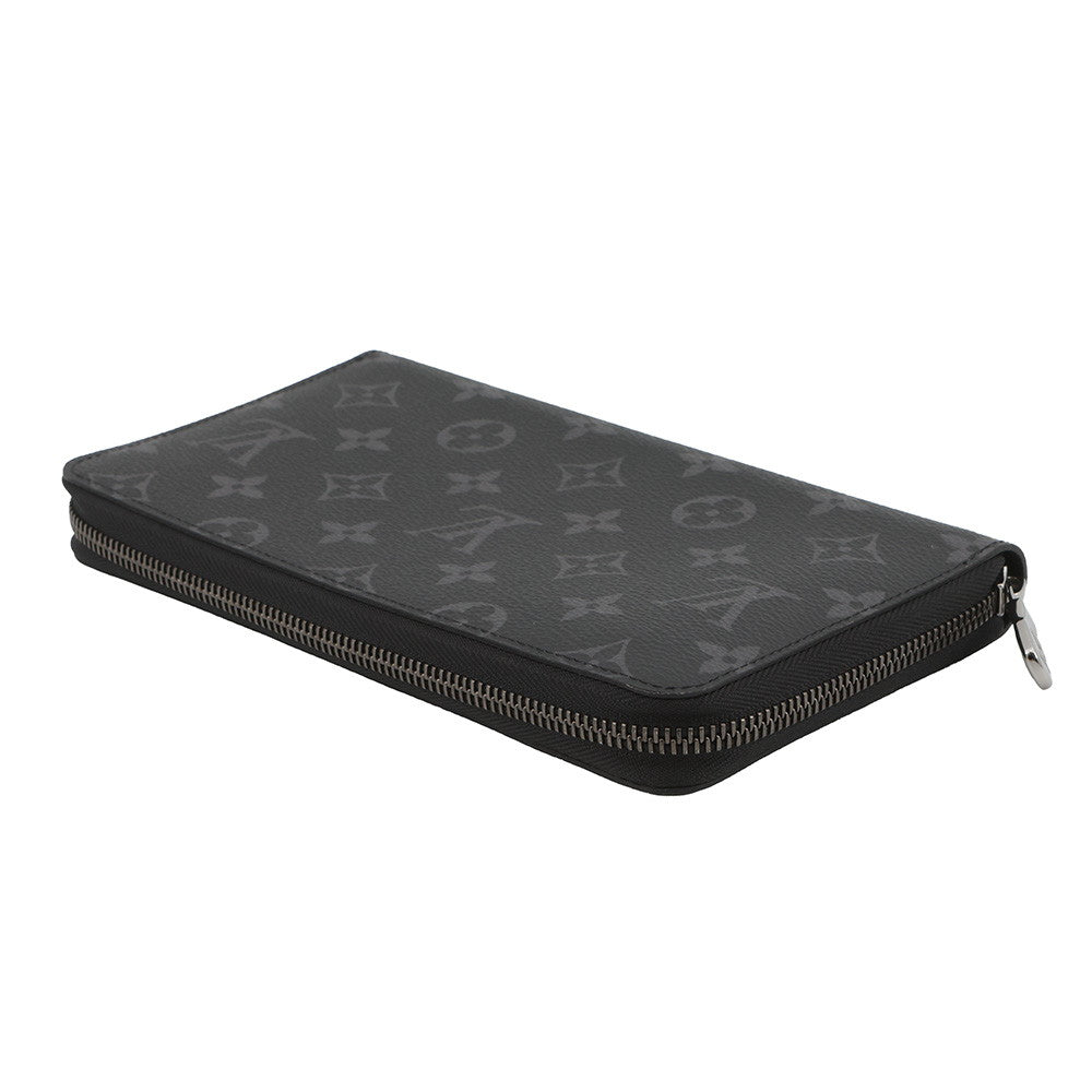 LOUIS VUITTON Zippy Organizer NM NoirM82081 Monogram Eclipse