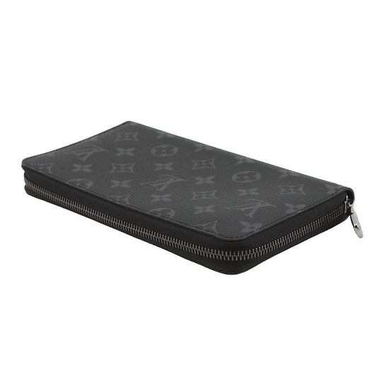 LOUIS VUITTON Zippy Organizer NM NoirM82081 Monogram Eclipse