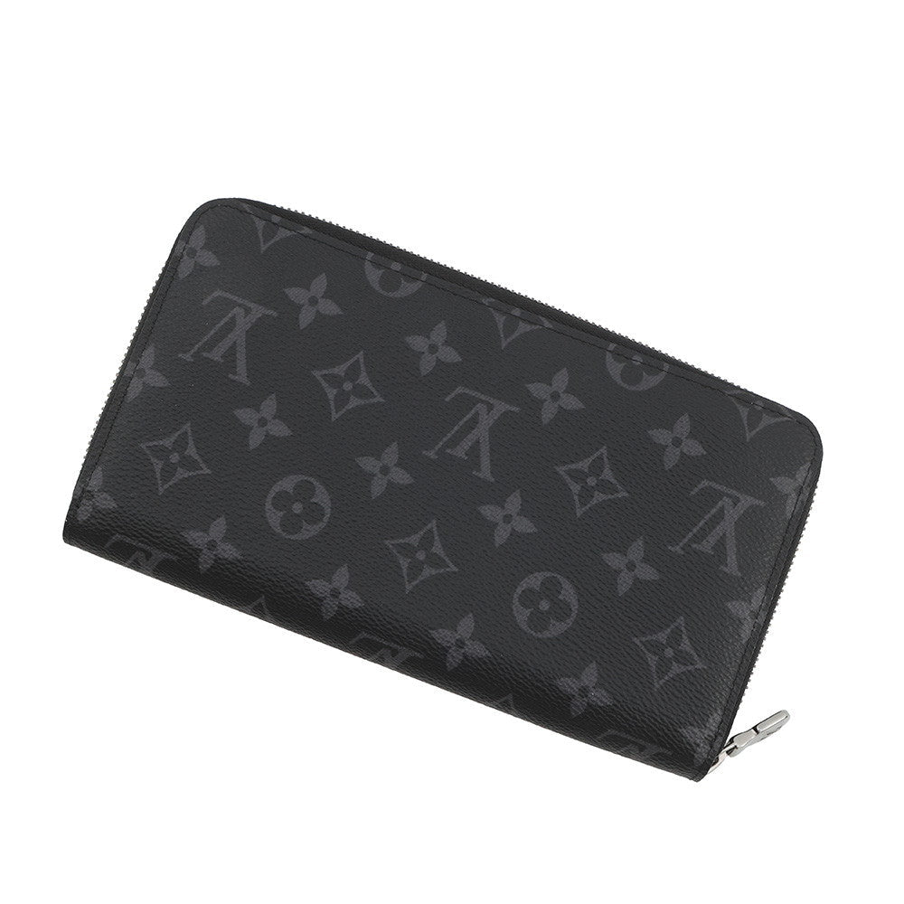 LOUIS VUITTON Zippy Organizer NM NoirM82081 Monogram Eclipse