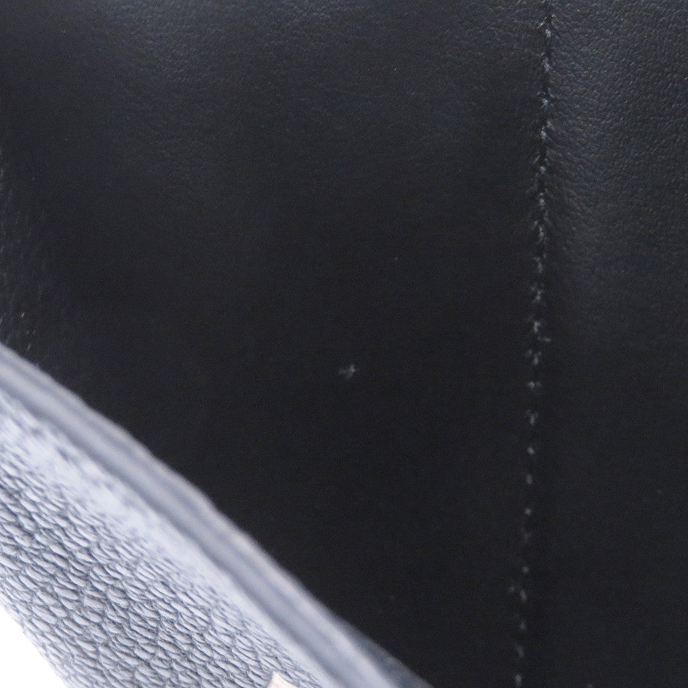 LOUIS VUITTON Portefeuille Victorine Noir/BeigeM80968 Bicolor Monogram Empreinte Leather