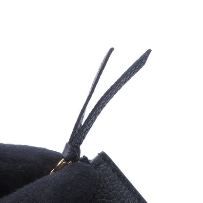 LOUIS VUITTON Portefeuille Victorine Noir/BeigeM80968 Bicolor Monogram Empreinte Leather