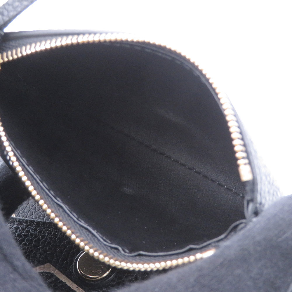 LOUIS VUITTON Portefeuille Victorine Noir/BeigeM80968 Bicolor Monogram Empreinte Leather
