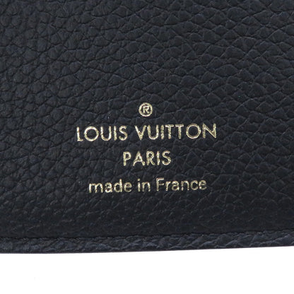 LOUIS VUITTON Portefeuille Victorine Noir/BeigeM80968 Bicolor Monogram Empreinte Leather