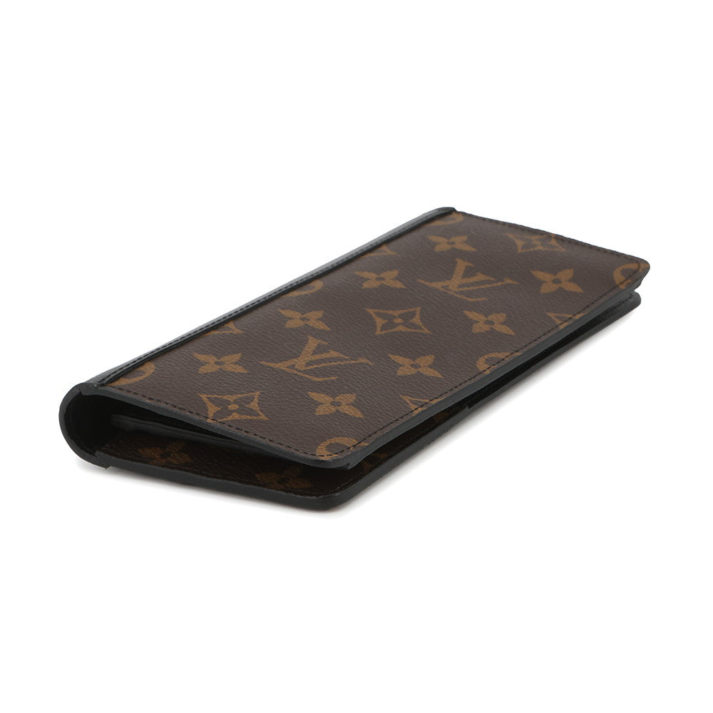 LOUIS VUITTON Portefeuille Tanon BrownM93800 Monogram Macassar Canvas