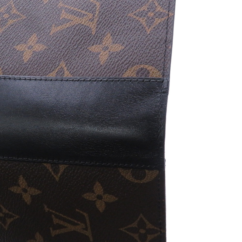 LOUIS VUITTON Portefeuille Tanon BrownM93800 Monogram Macassar Canvas