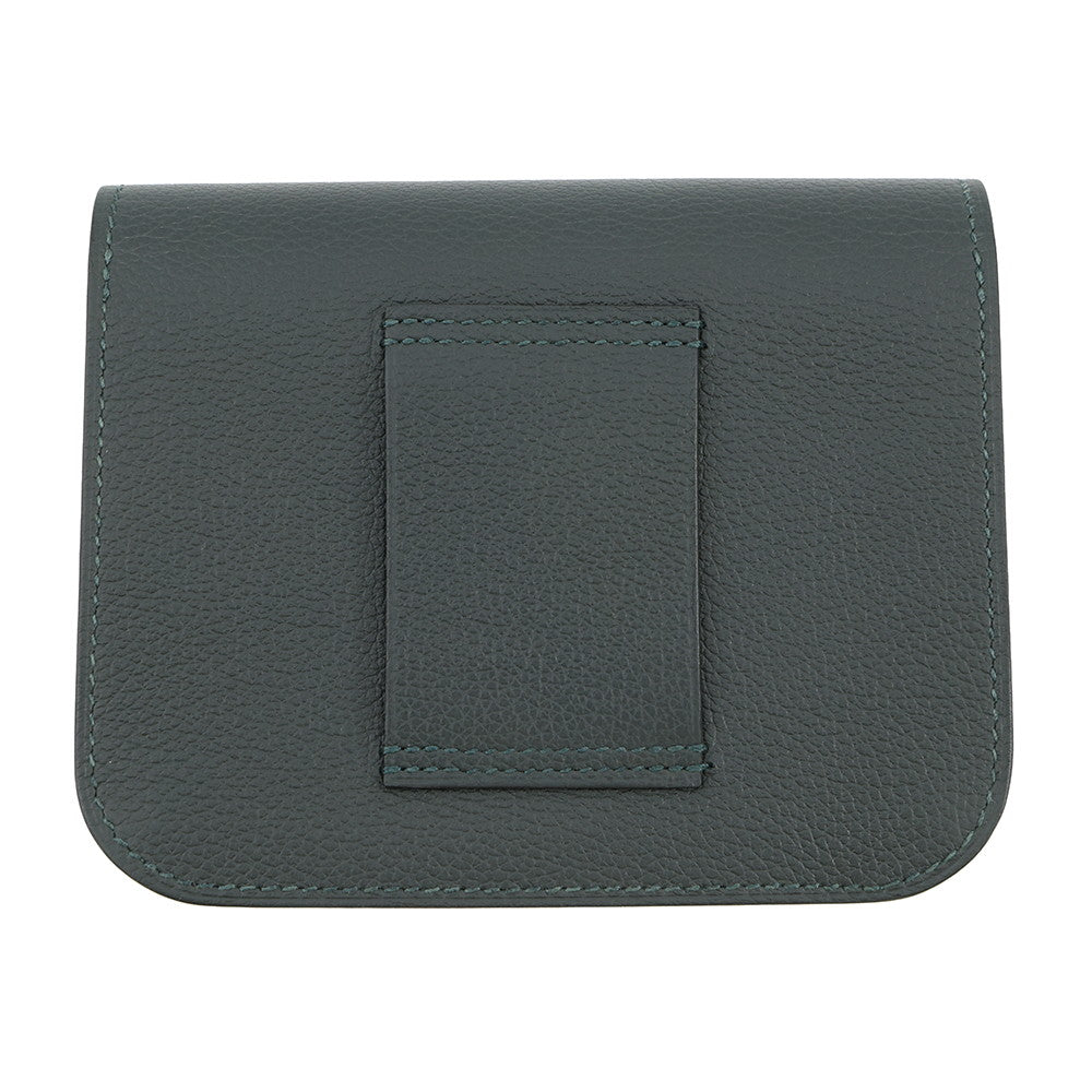 HERMES Constance Slim Vert Fonce/Vert Moyen Evercolor
