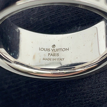LOUIS VUITTON Bague Damier Colors Ring Size L (Approximately No. 21) SilverM62494 Metal