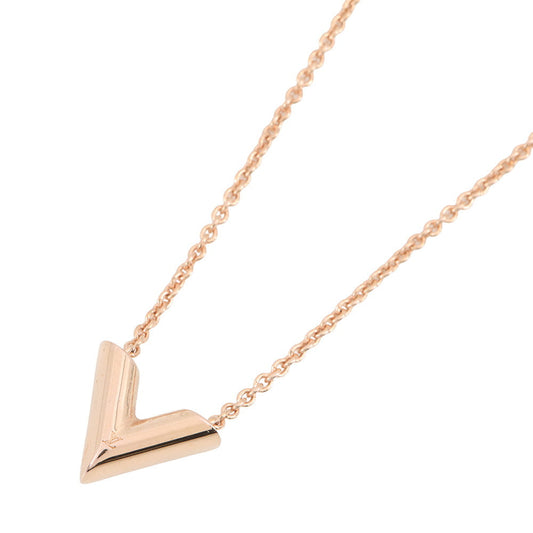 LOUIS VUITTON Collier Essential V Pink GoldM80137 Metal