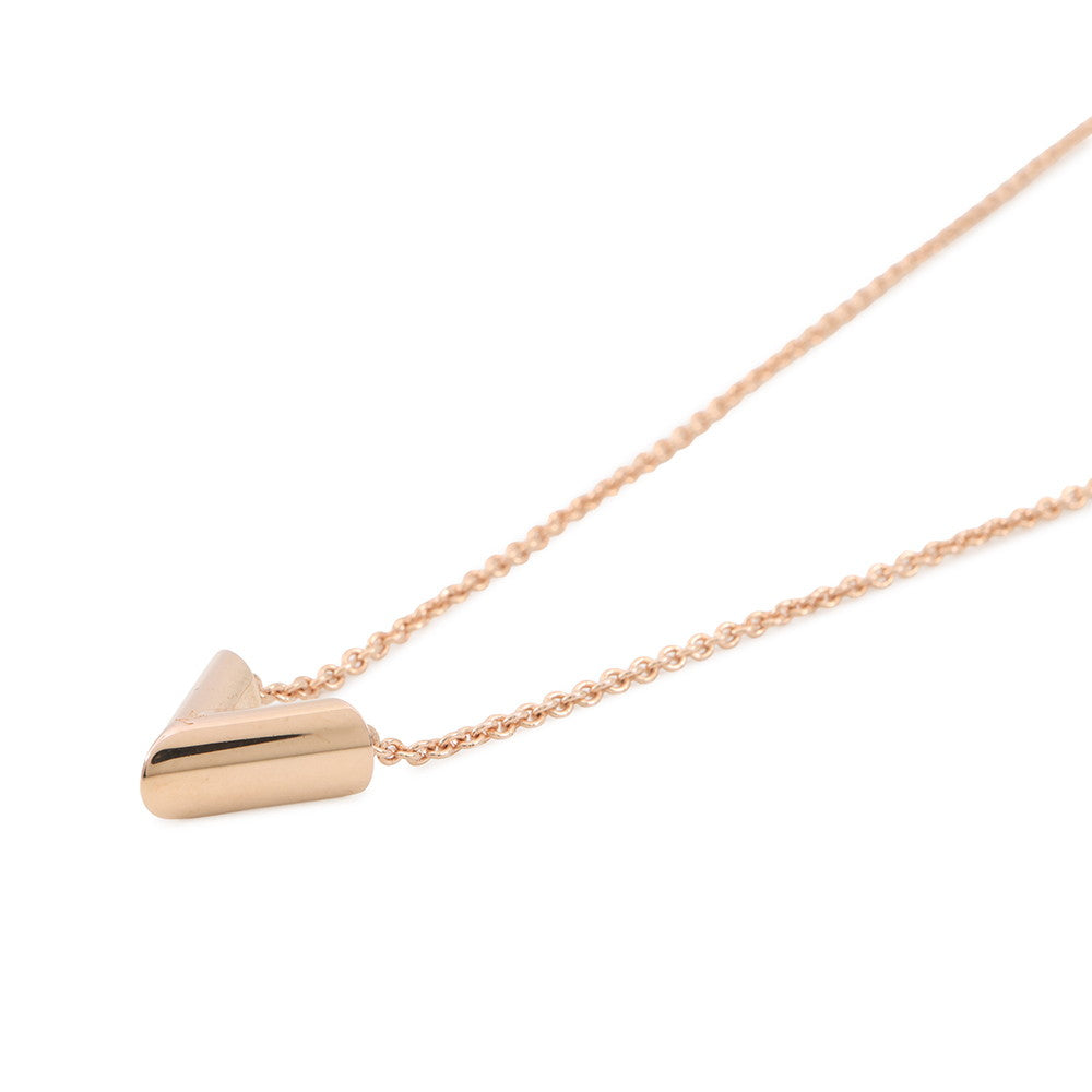 LOUIS VUITTON Collier Essential V Pink GoldM80137 Metal