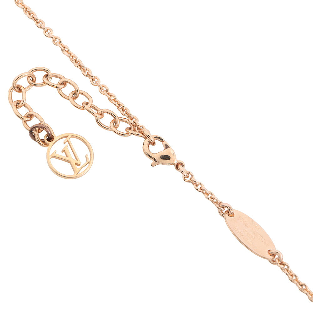 LOUIS VUITTON Collier Essential V Pink GoldM80137 Metal