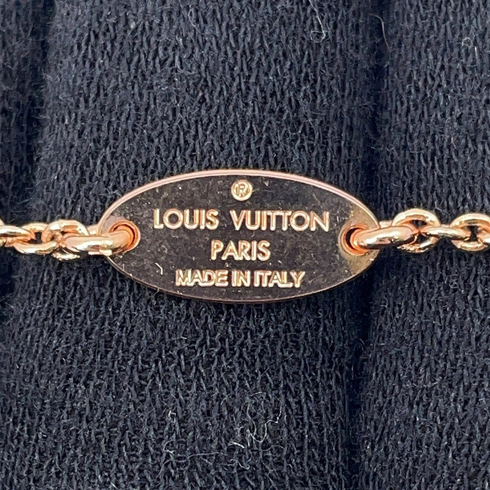 LOUIS VUITTON Collier Essential V Pink GoldM80137 Metal