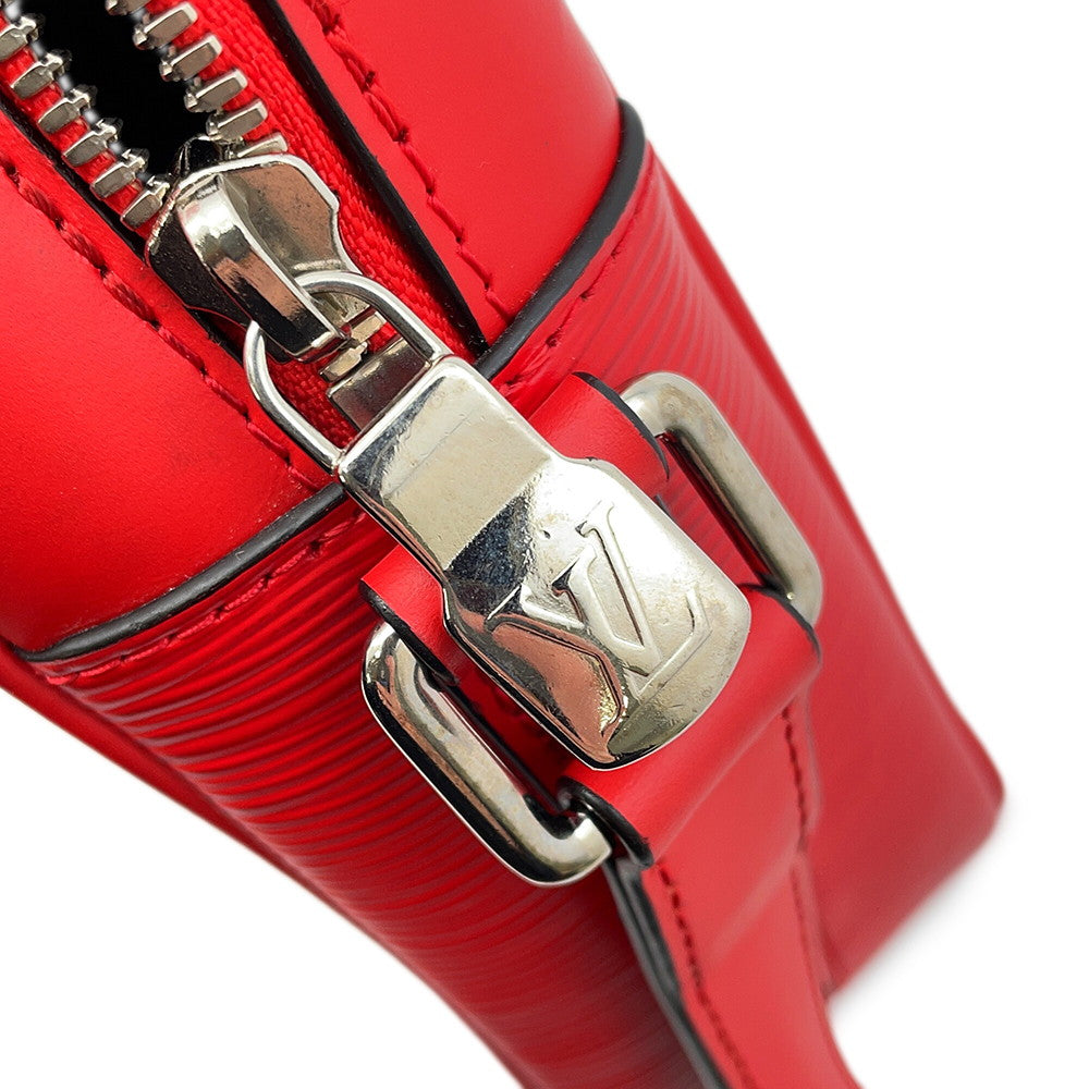 LOUIS VUITTON Danube Red/NoirM53417 Epi Leather Supreme Size PM