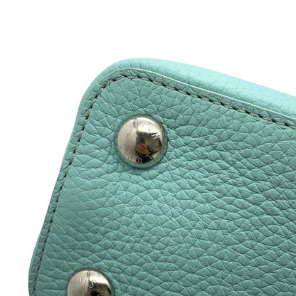 LOUIS VUITTON Capucines Light BlueM22055 Taurillon Leather Size BB