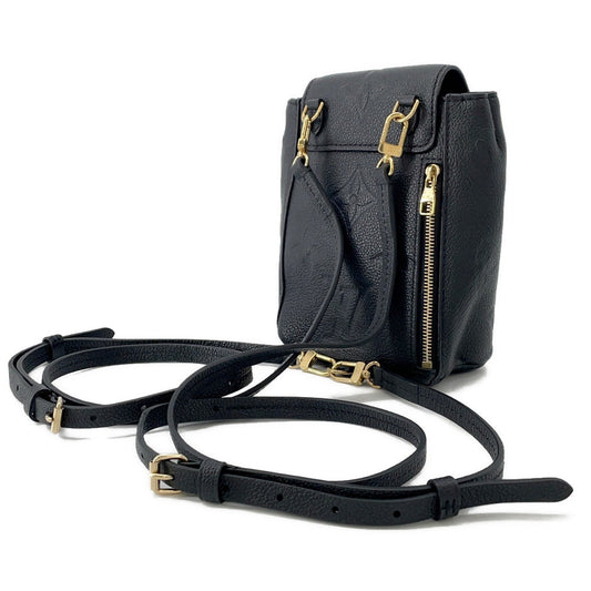LOUIS VUITTON Tiny Backpack NoirM80596 Monogram Empreinte Leather
