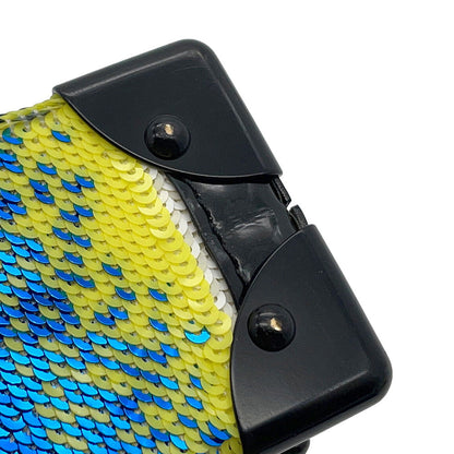 LOUIS VUITTON Petite Malle Noir/Multicolor Patent Leather Sequins