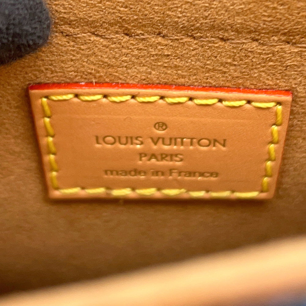 LOUIS VUITTON Since1854 Petite Sac Plat BlueM80288 Monogram / Jacquard