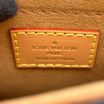 LOUIS VUITTON Since1854 Petite Sac Plat BlueM80288 Monogram / Jacquard