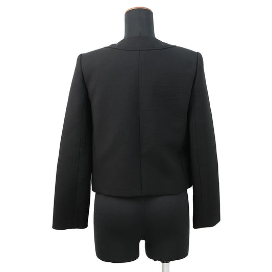 CELINE Brompton Jacket Size 34 BlackRV045066V Wool 100%