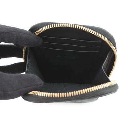 Dior Cannage Lady Dior Call'in Dior Phone Holder 2-Way BlackS0872ONMJ Lambskin