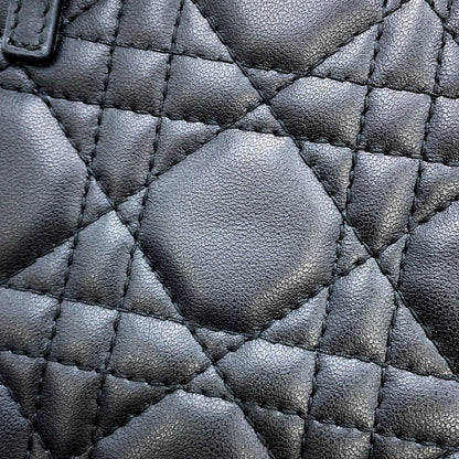 Dior Cannage Lady Dior Call'in Dior Phone Holder 2-Way BlackS0872ONMJ Lambskin