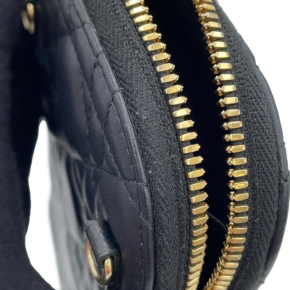 Dior Cannage Lady Dior Call'in Dior Phone Holder 2-Way BlackS0872ONMJ Lambskin