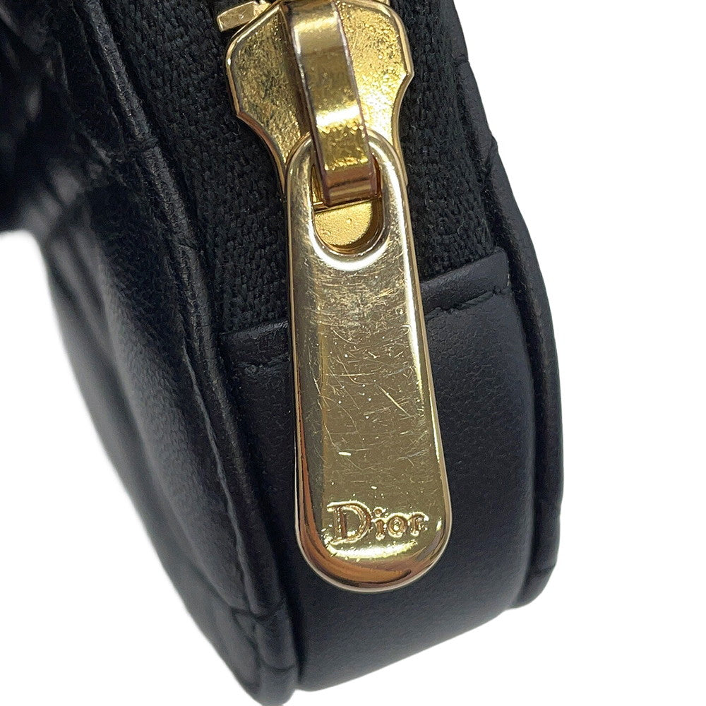 Dior Cannage Lady Dior Call'in Dior Phone Holder 2-Way BlackS0872ONMJ Lambskin